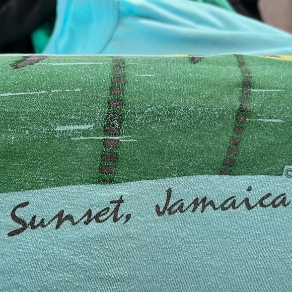 Vintage 1980s Sunset Jamaica Tourism Travel Vacation Destination Tshirt - Picture 4 of 4